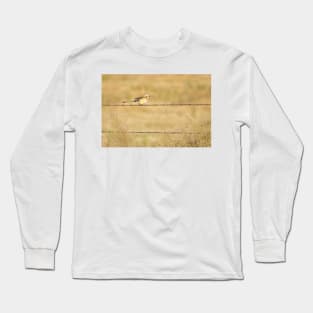 Scissor-tailed Flycatcher Ready to Depart Long Sleeve T-Shirt